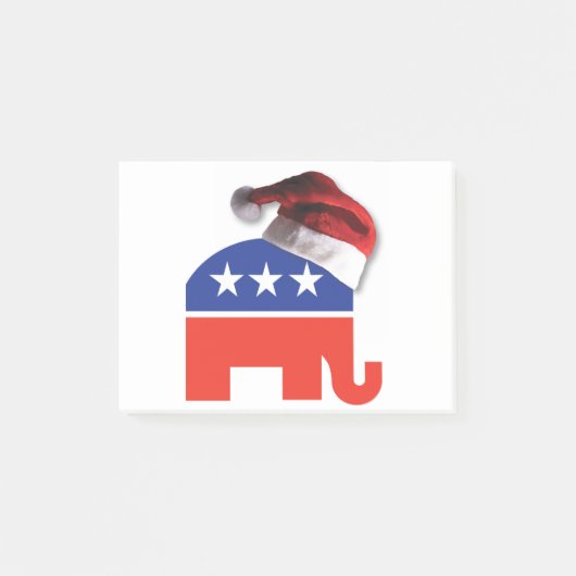 Post-it® Républicain-éléphant-XMAS (Devant)