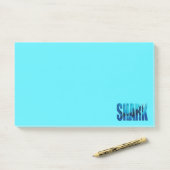 Post-it® requin (Sur un bureau)