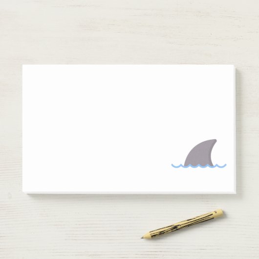 Post-it® requin (Sur un bureau)