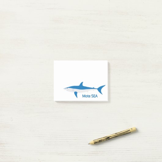 Post-it® Requin 4 x 3 Post-it-Notes (Sur un bureau)