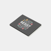 Post-it® Résistez à une protestation botanique subtile cont (Incliné)