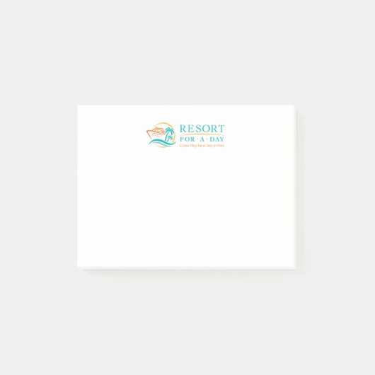 Post-it® Resort pour une journée (Devant)
