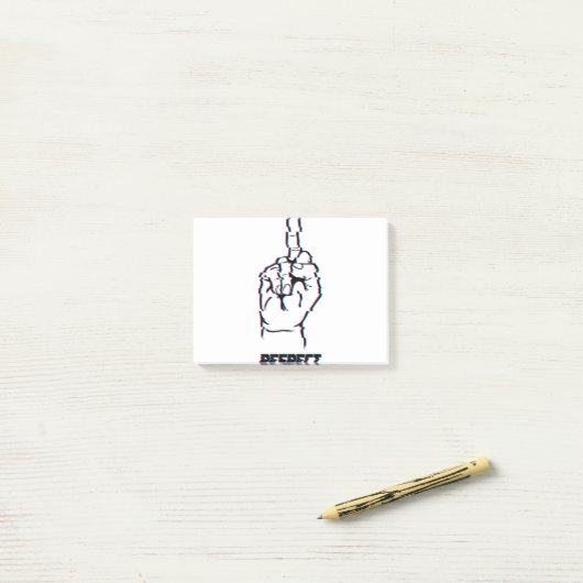 Post-it® Respect (Sur un bureau)