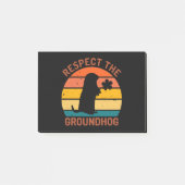 Post-it® Respect The Groundhog (Devant)