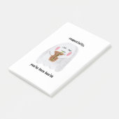 Post-it® Respectueusement, Vous Avez Été Boo'ed Sticky Note (Incliné)