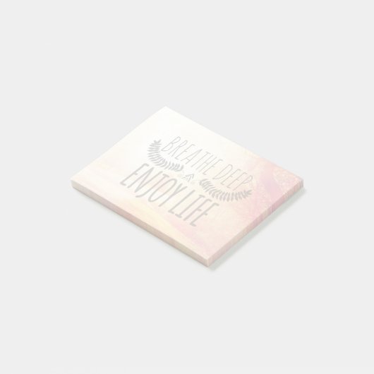 Post-it® Respirez profondément (Incliné)