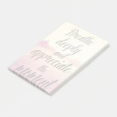 Post-it® Respirez profondément et appréciez le moment (Incliné)