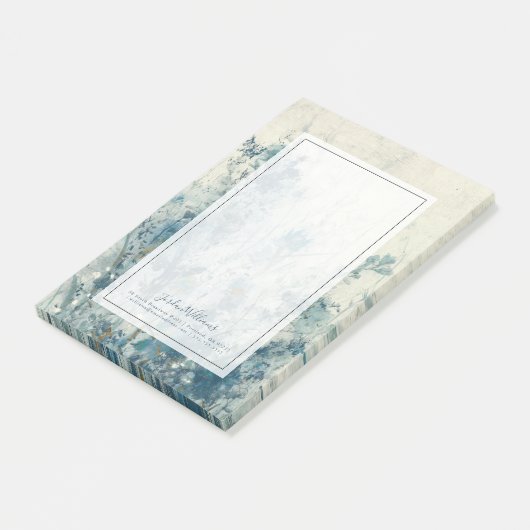 Post-it® Ressort bleu (Incliné)