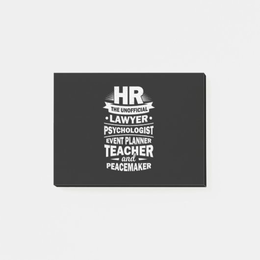 Post-it® Ressources humaines Fières (Devant)