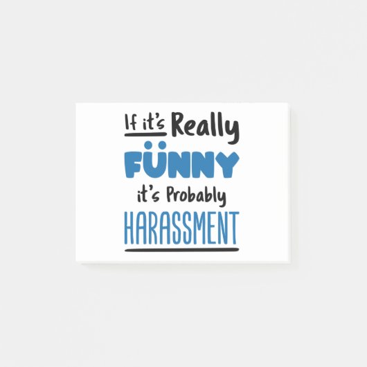 Post-it® Ressources humaines RH si c'est vraiment amusant (Devant)