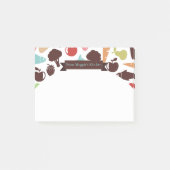 Post-it® Restauration végétale de chef de nourriture de (Devant)