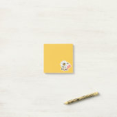 Post-it® Reste Drôle Skateboarding Daisy (Sur un bureau)
