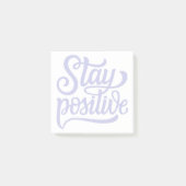 Post-it® Rester bleu positif (Devant)
