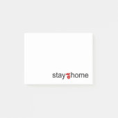 Post-it® Restez à la maison (Devant)