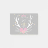 Post-it® Restez à l'abri (Devant)