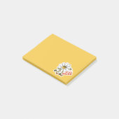 Post-it® Restez bizarre Skateboard Daisy (Incliné)