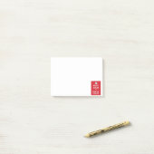 Post-it® Restez calme et restez à cheval (Sur un bureau)