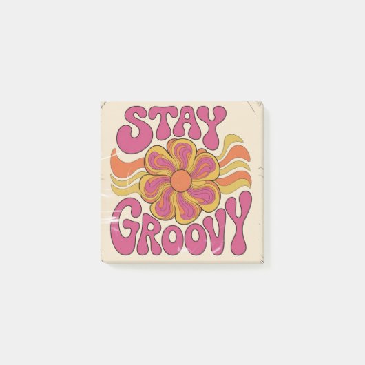 Post-it® Restez Groovy (Devant)