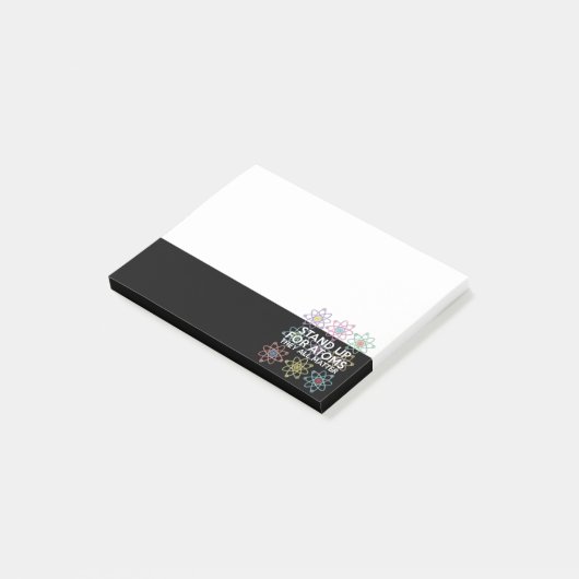 POST-IT® RETENDEZ-VOUS POUR LES ATOMES (Incliné)