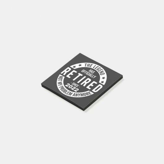 Post-it® Retired (Incliné)