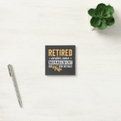Post-it® retired under new management see wife for details. (Bureau)