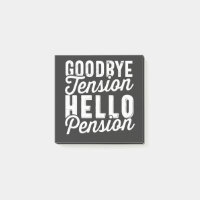 Retirement Venin, Goodbye Tension Hello Pension