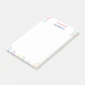 Post-it® Retour à l'école Enseignants Cadeau (Incliné)