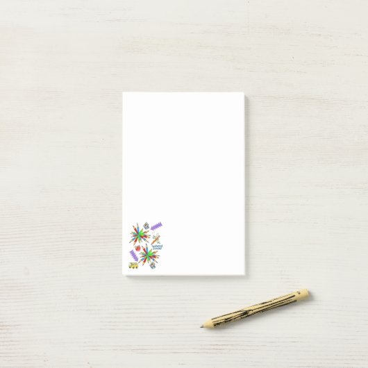 Post-it® Retour à l'école est cool notes (Sur un bureau)