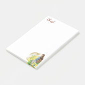 Post-it® Retour à l'école fille (Incliné)