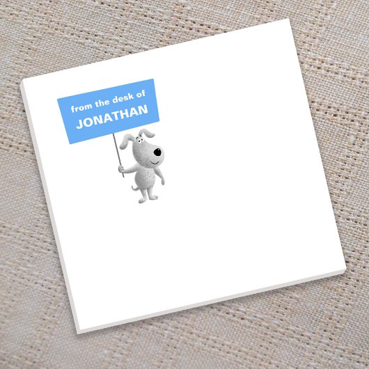 Post-it® Retourner à l'école Drôle mignon dessin Chien chio