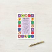 Post-it® Retourner Pour Le Jeu De Bureau Informatique (Sur un bureau)