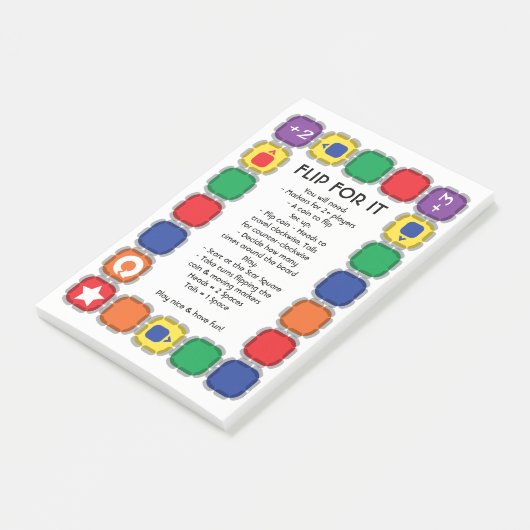 Post-it® Retourner Pour Le Jeu De Bureau Informatique (Incliné)