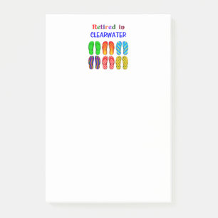Post-it® Retraité à Clearwater, design populaire,