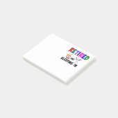 Post-it® Retraité et endormi (Incliné)