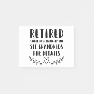 Post-it® Retraité Sous Nouvelle Gestion