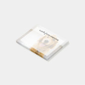 Post-it® Retriever d'or souriant (Incliné)