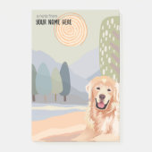 Post-it® RETRIEVER GOLDEN Notes collantes (Devant)