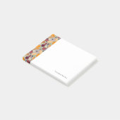 Post-it® Rétro arrière - plan des légumes frais (Incliné)