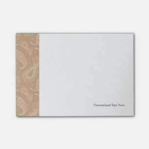 Post-it® Rétro-feater-pâle-motif