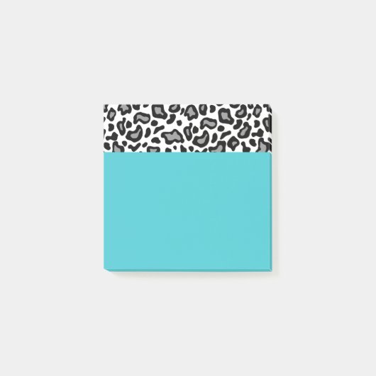 Post-it® Retro Leopard Office Poste de l'enseignant It Note (Devant)