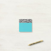 Post-it® Retro Leopard Office Poste de l'enseignant It Note (Sur un bureau)