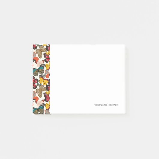 Post-it® Rétro motif floral (Devant)