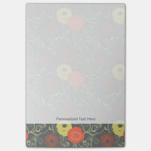 Post-it® Rétro motif floral 6