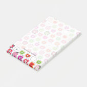 Post-it® Rétro motif mignon de pomme (Incliné)