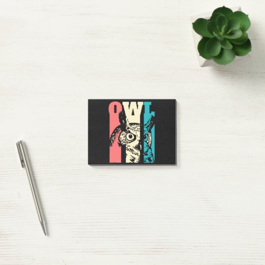 Post-it® Retro Owl (Bureau)