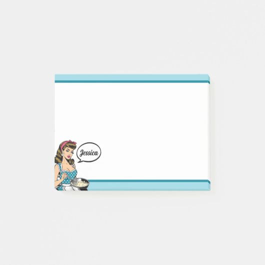 Post-it® Rétro Pin-Up_ Hé Darlin (Devant)