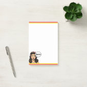 Post-it® Retro Pinup_ Plein d'action (Bureau)