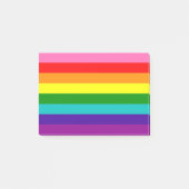 Post-it® Retro Rainbow 8 Pride (Devant)