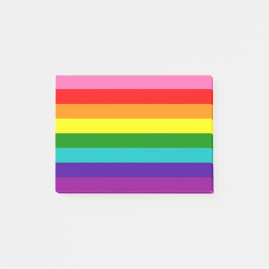 Post-it® Retro Rainbow 8 Pride (Devant)