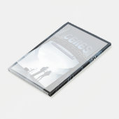 Post-it® Retro Space Travel Poster-Nwarf Planet Ceres. (Incliné)